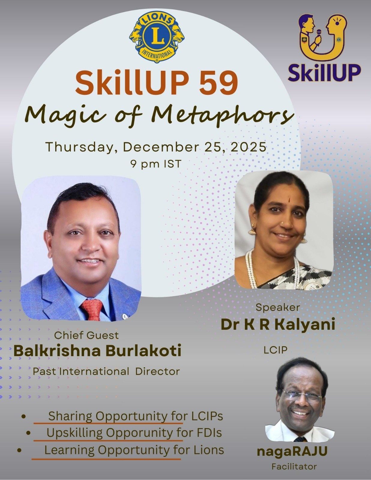 Topic: Magic of Metaphors