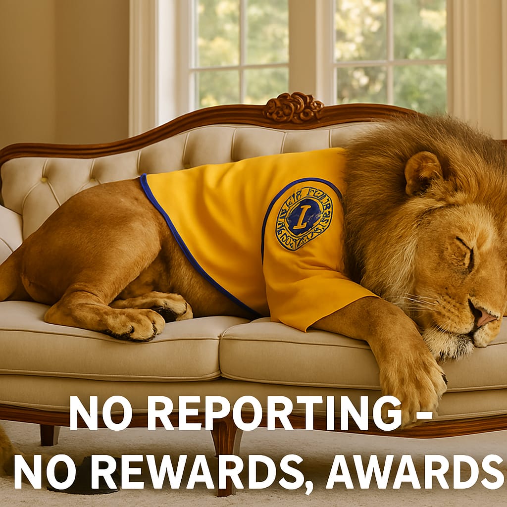 No reporting ....No rewards Flyers distribution for spreading awareness on activities reporting posted on whats app groups