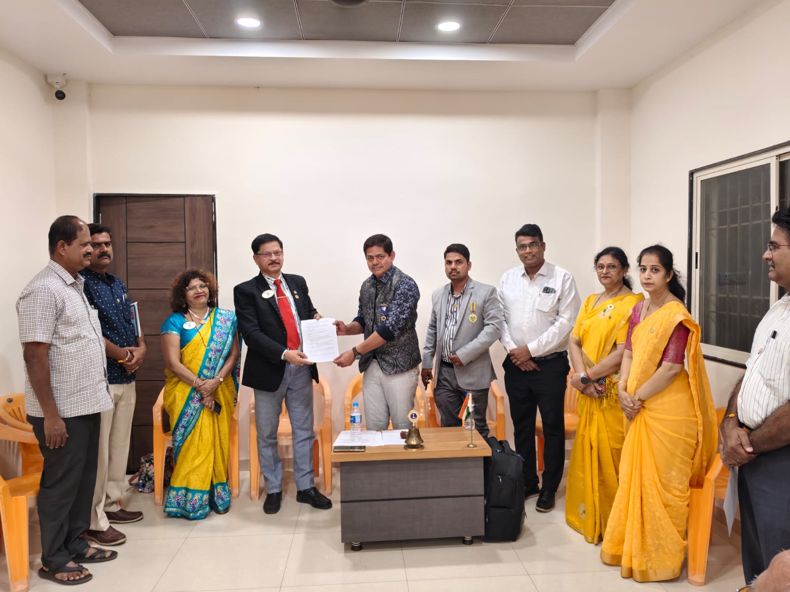 ATTENDING BOD MEETING AT BAGALAKOT WITH DG SIR.