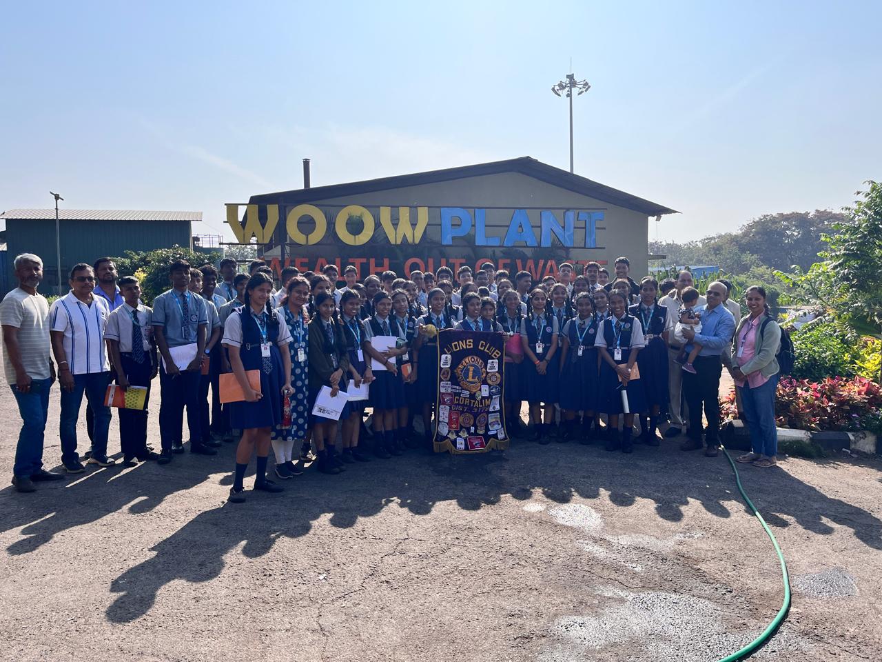 Study tour to Waste recycling plant