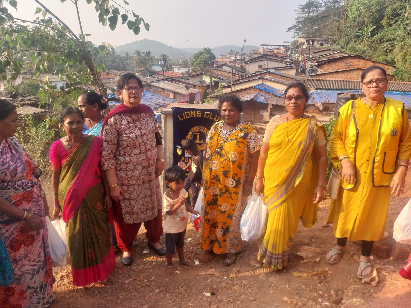 Hunger free slum area program - Hunger service week.