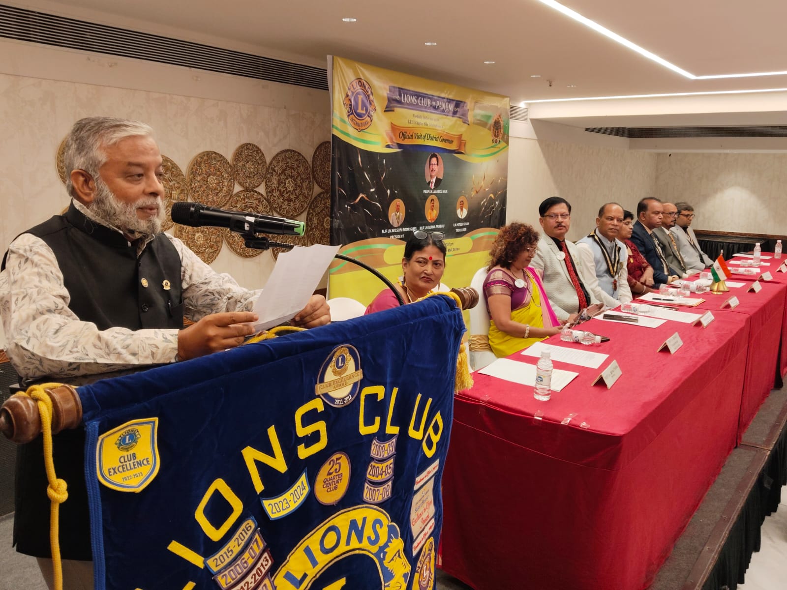 region chairperson  region 5 visit to charter nite