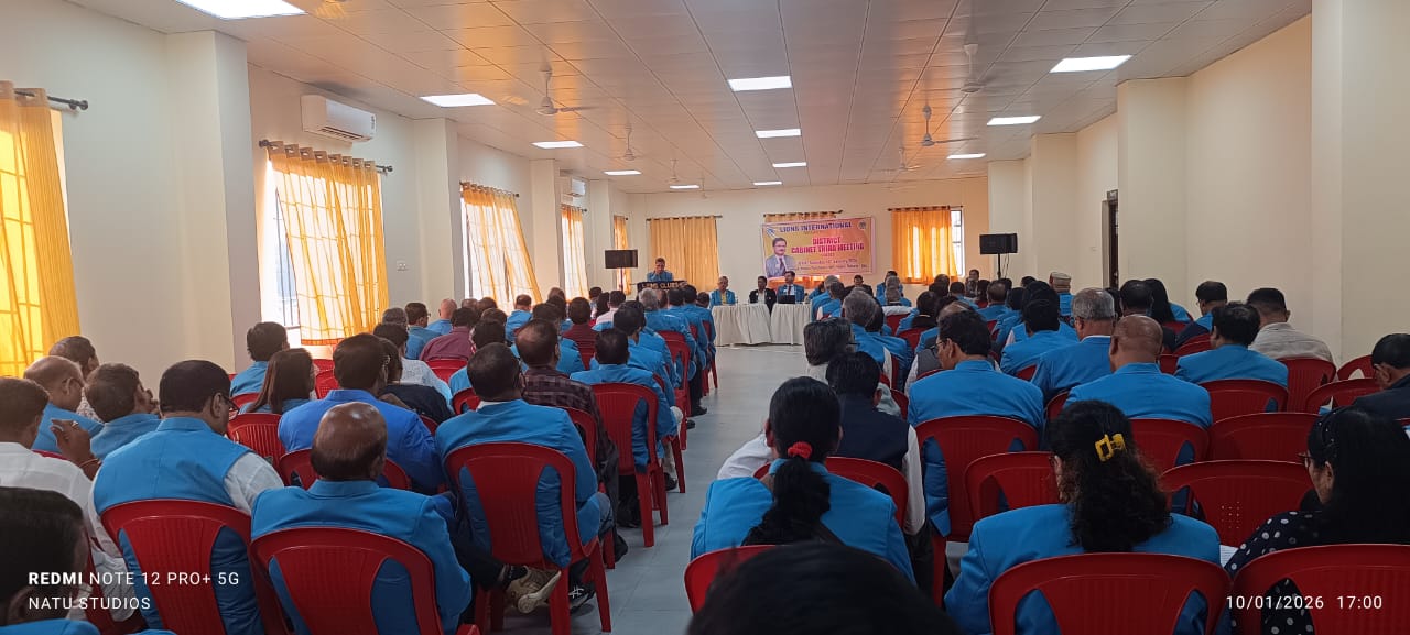 ATTENDED DISTRICT 3RD CABINET MEETING AT GOA