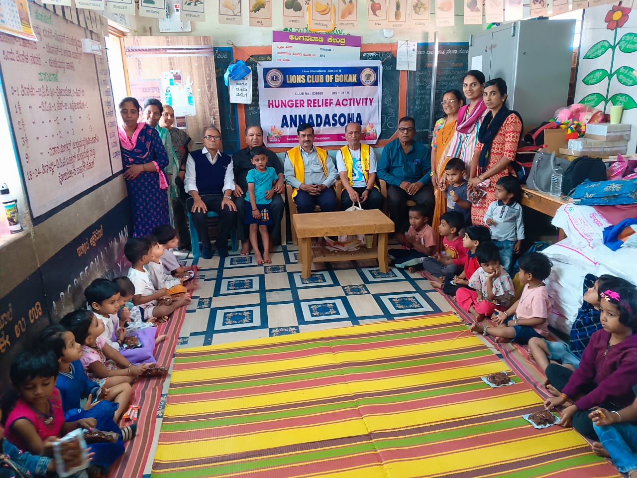 DISTRIBUTION OF NUTRITIVE FOOD