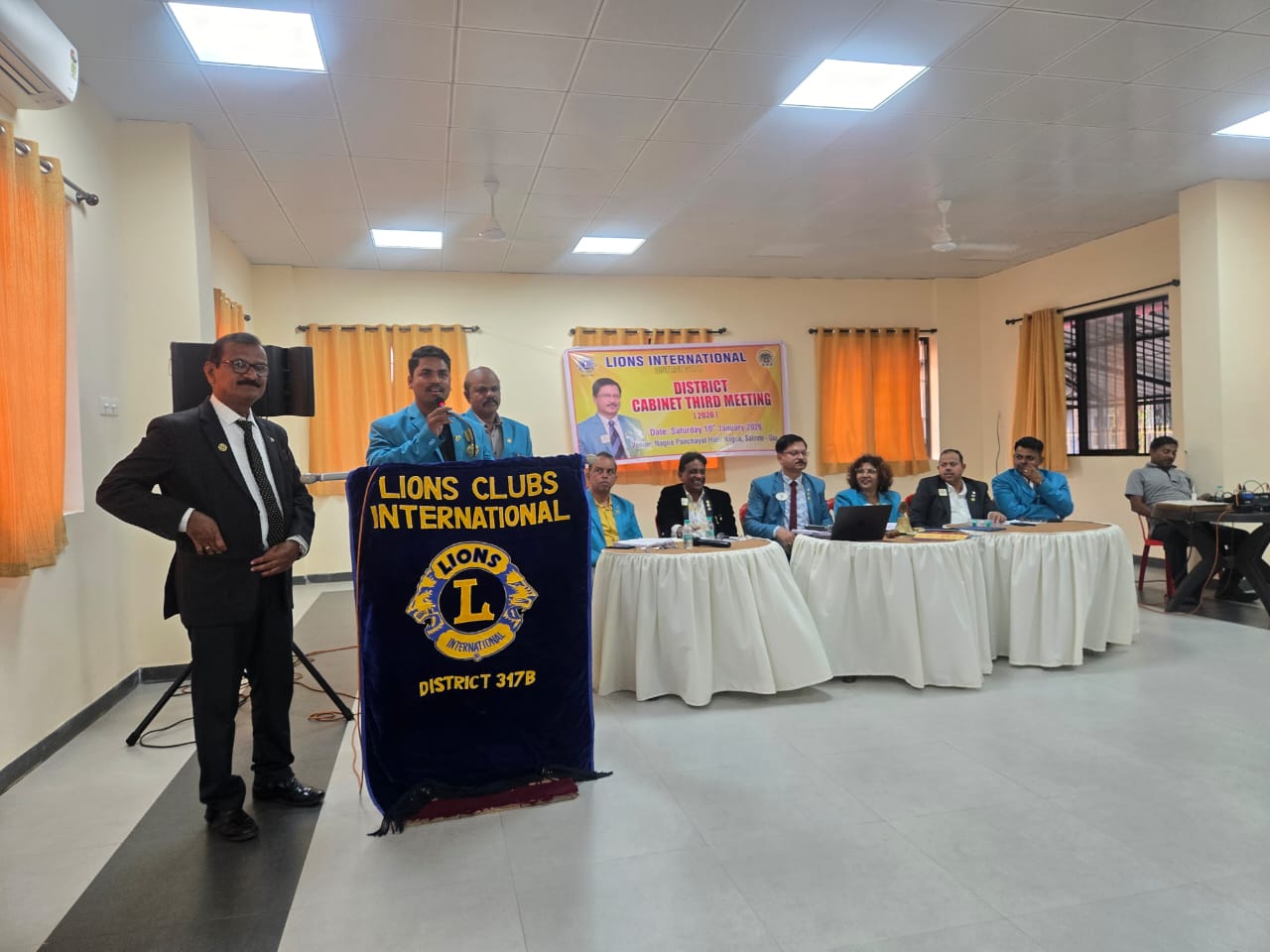 ATTENDED 3RD CABINET MEETING AT GOA.