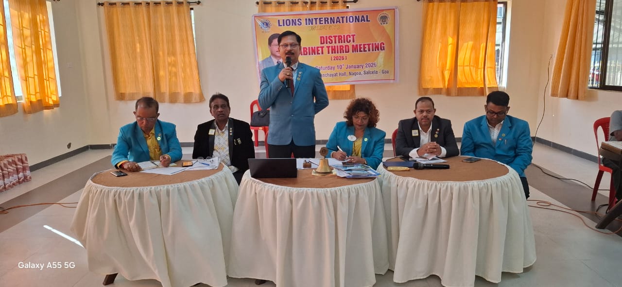 ATTENDED 3RD CABINET MEETING AT GOA.