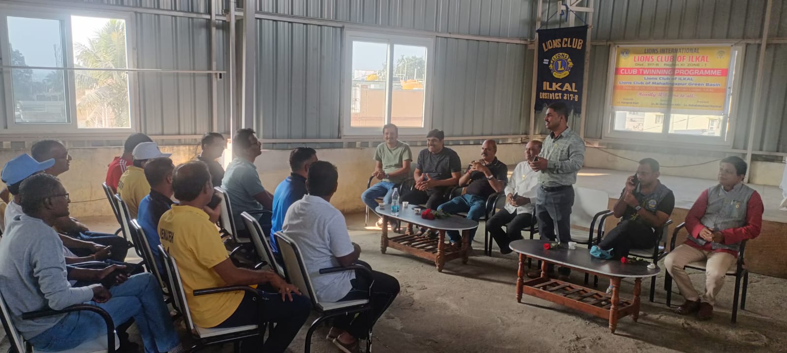 Club Twinning with Ilkal and Mahalingapur club.