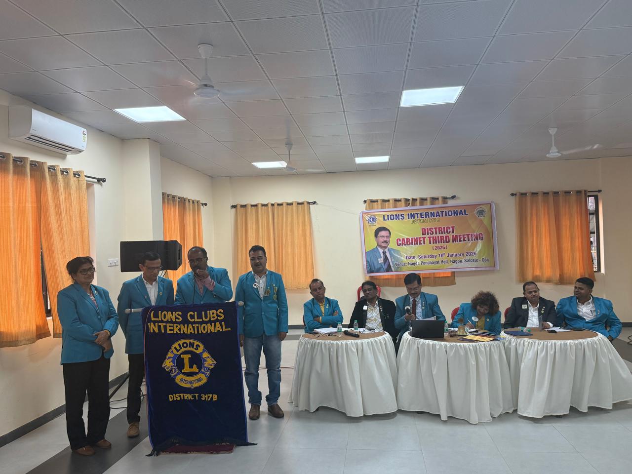 Attending 3rd Cabinet meeting