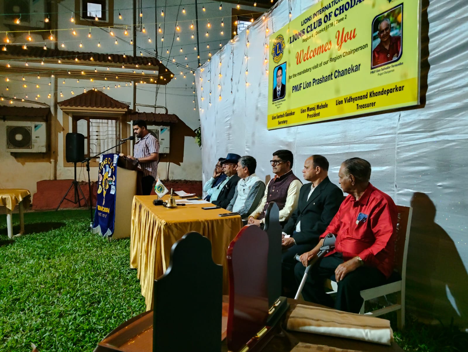 REGION CHAIRPERSONS VISIT TO CLUB