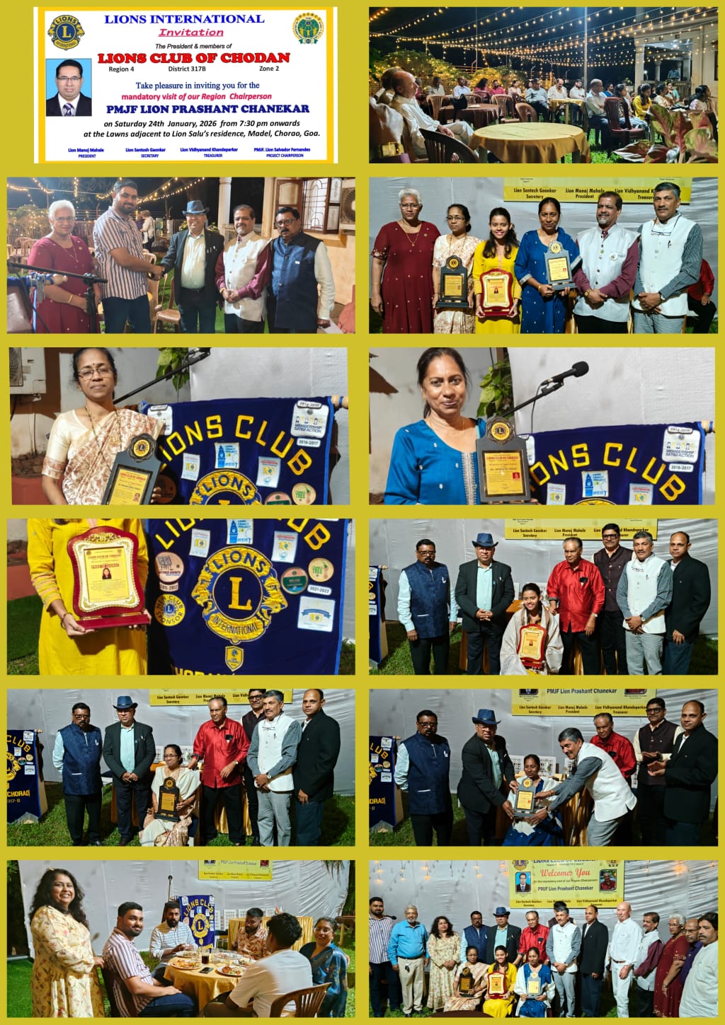 FELICITATION OF TWO TEACHERS AND ONE ACHIEVER.