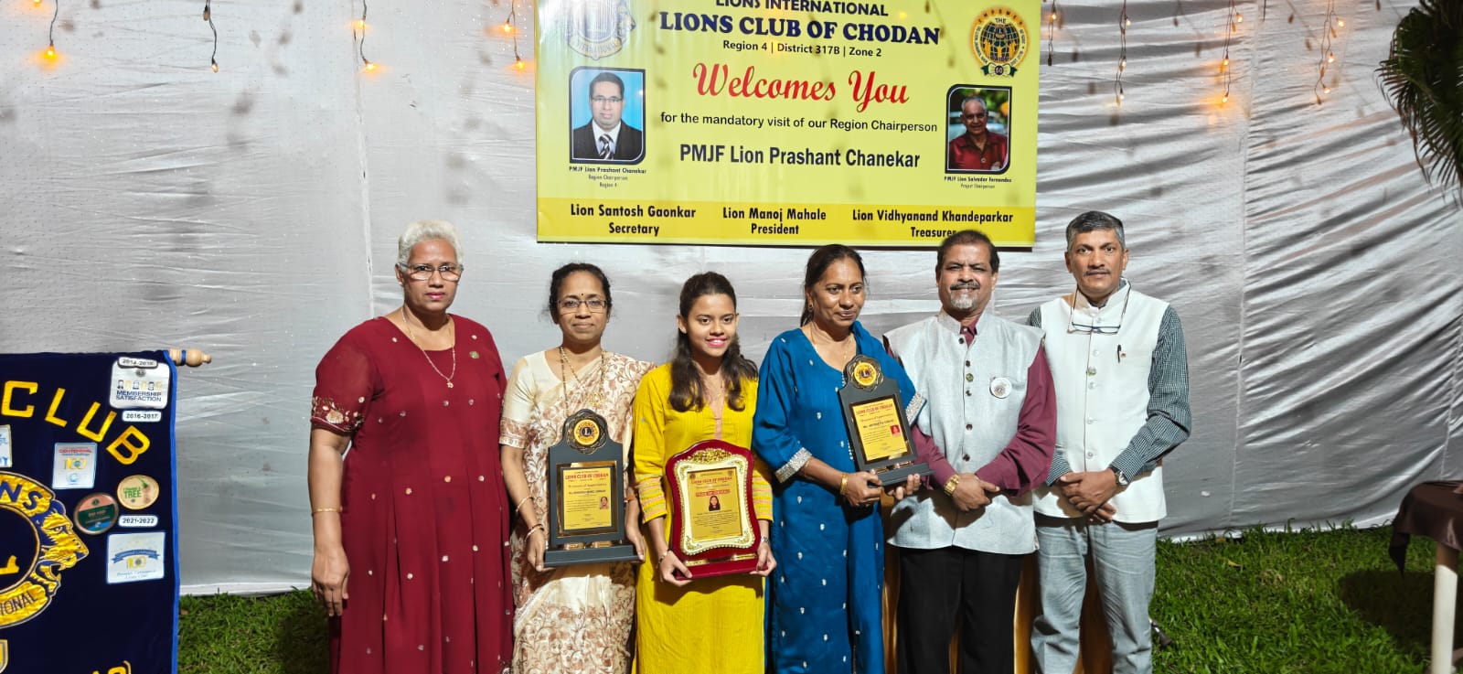 FELICITATION OF TWO TEACHERS AND ONE ACHIEVER.