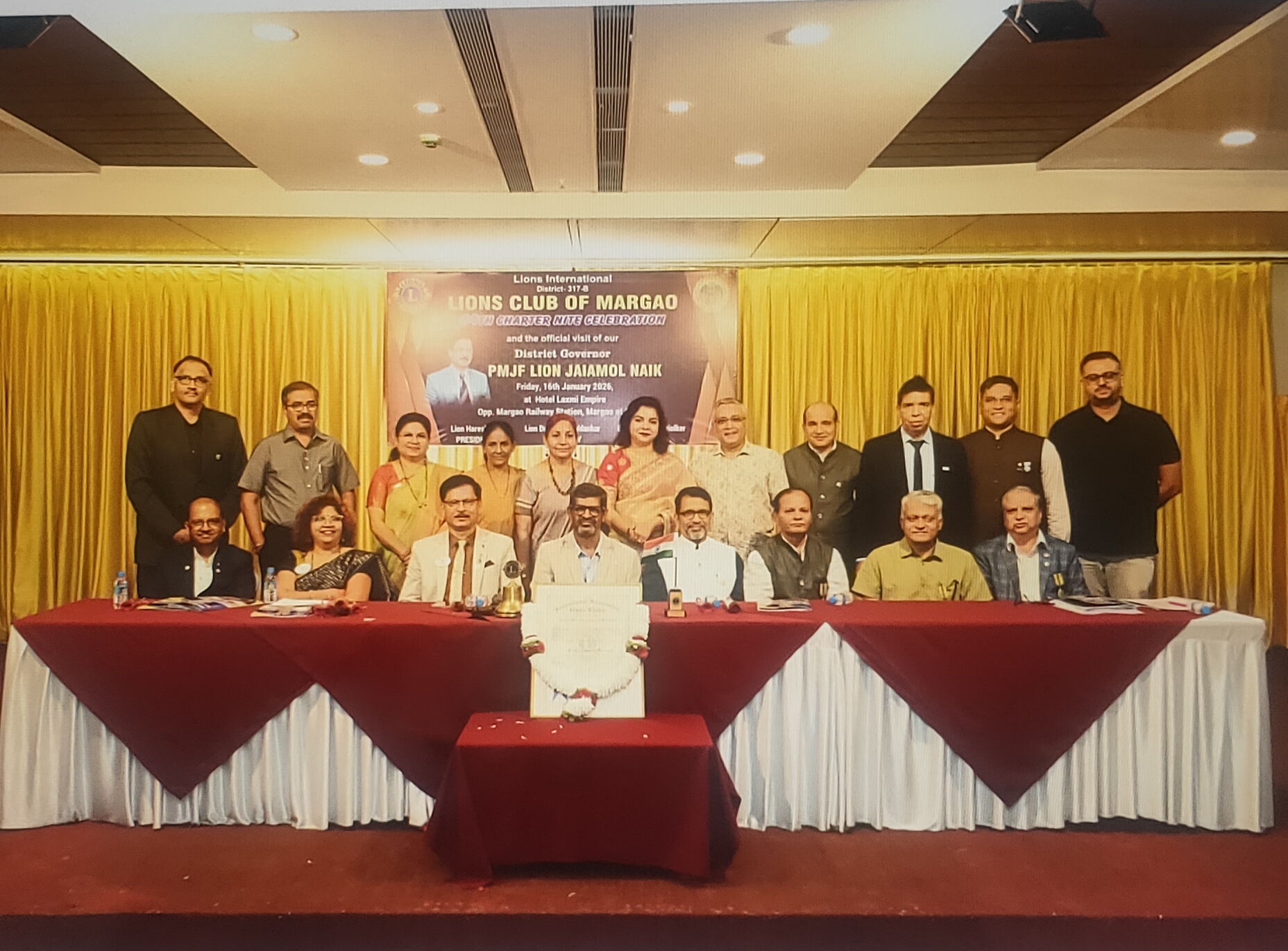 64Th Charter Nite & Official DG Visit 16th Jan 26