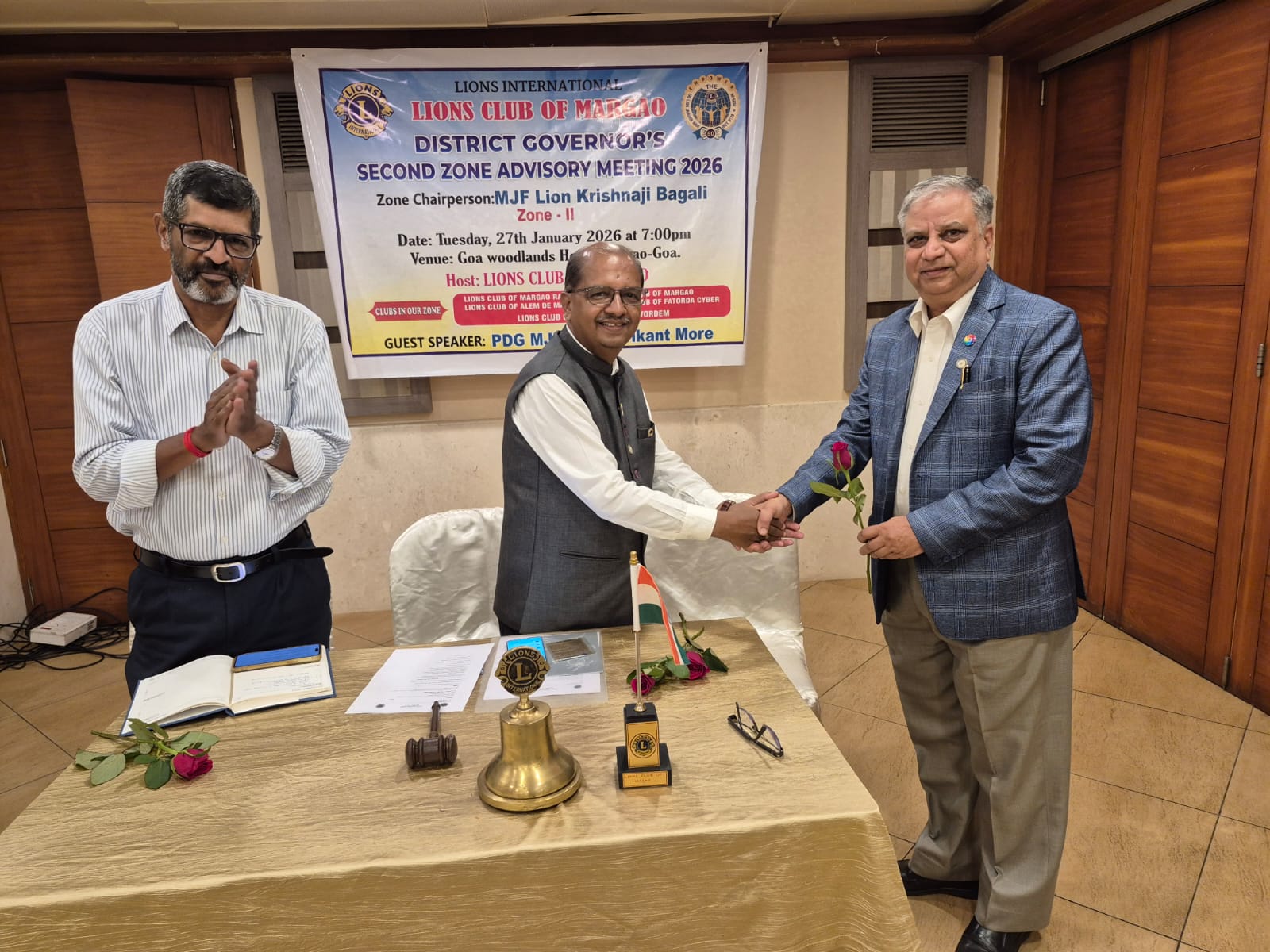 Second Zone Advisor Zone II District 317 B Region 3 Hosted by Lions Club of Margao @ Goa Woodlands Hotel Margao