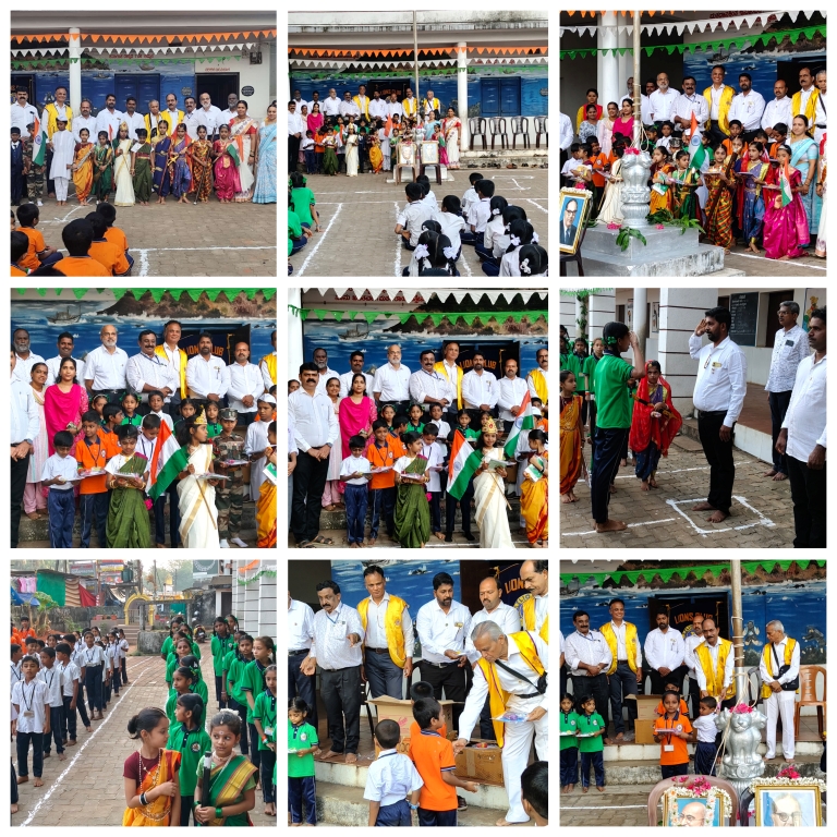CELEBRATED 77TH REPUBLIC DAY WITH DISTRIBUTING EDUCATIONAL KITS TO GOVT SCHOOL CHILDREN.
