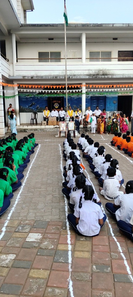 CELEBRATED 77TH REPUBLIC DAY WITH DISTRIBUTING EDUCATIONAL KITS TO GOVT SCHOOL CHILDREN.