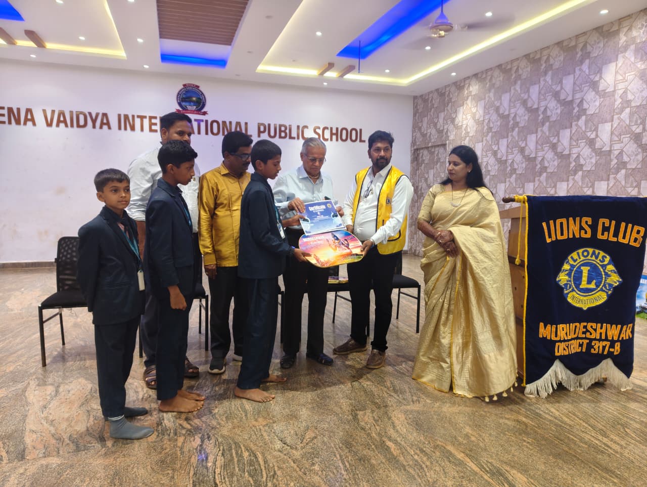 CONDUCTED MUSHAK ROBOTIC PROJECT COMPETITION.