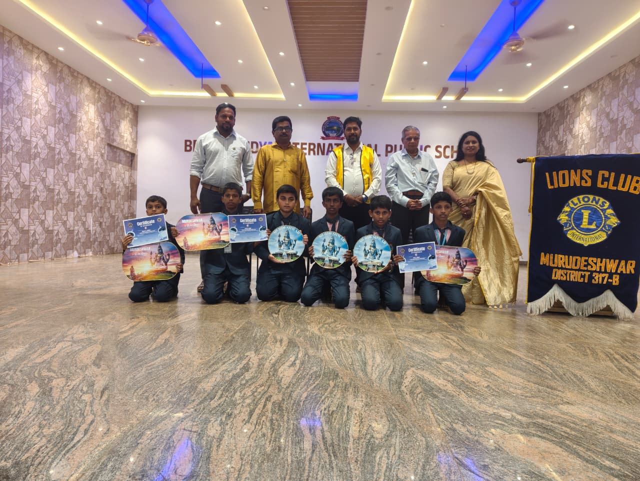 CONDUCTED MUSHAK ROBOTIC PROJECT COMPETITION.