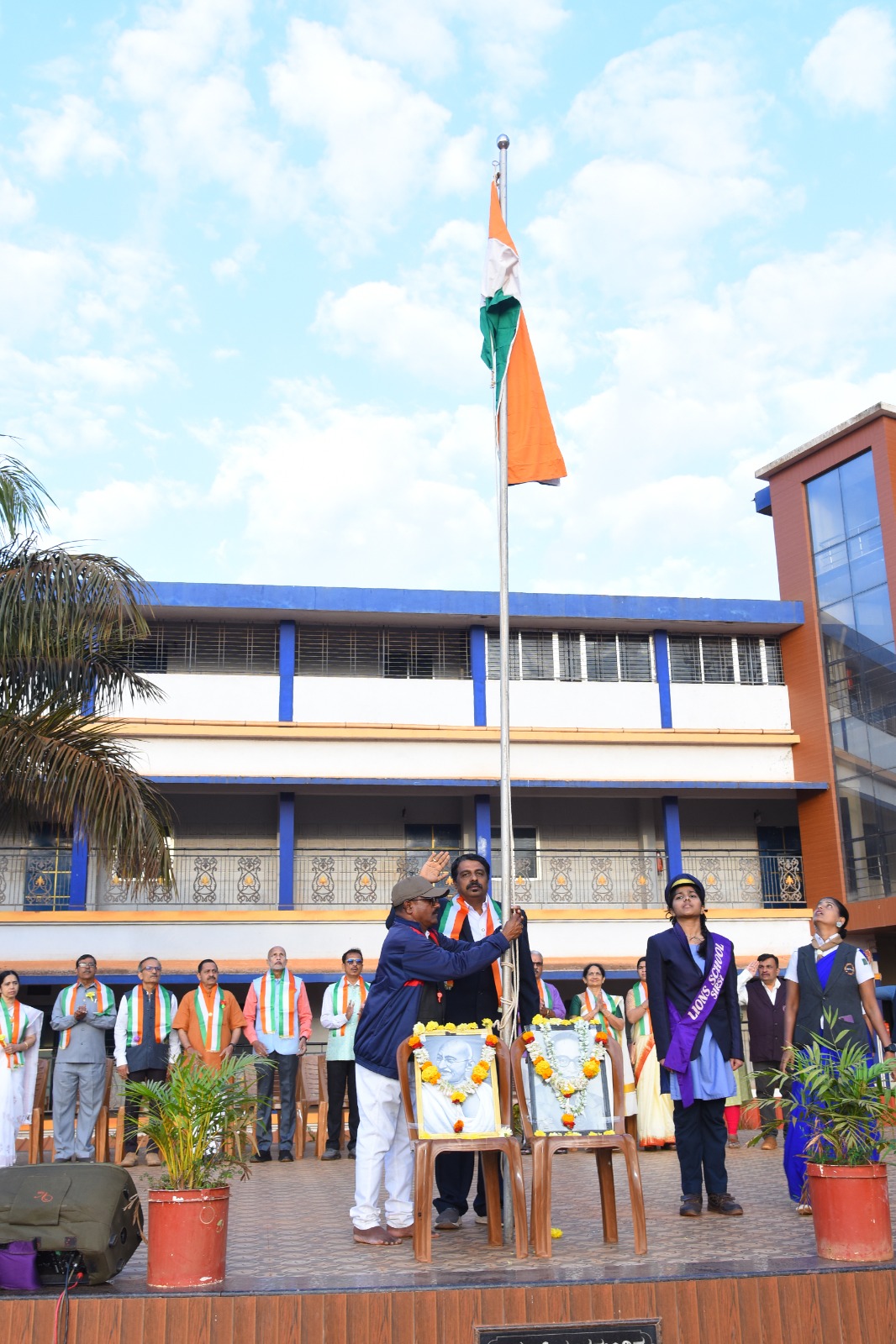 ATTENDED LIONS CLUB OF SIRSI REPUBLIC DAY CELEBERATIONS