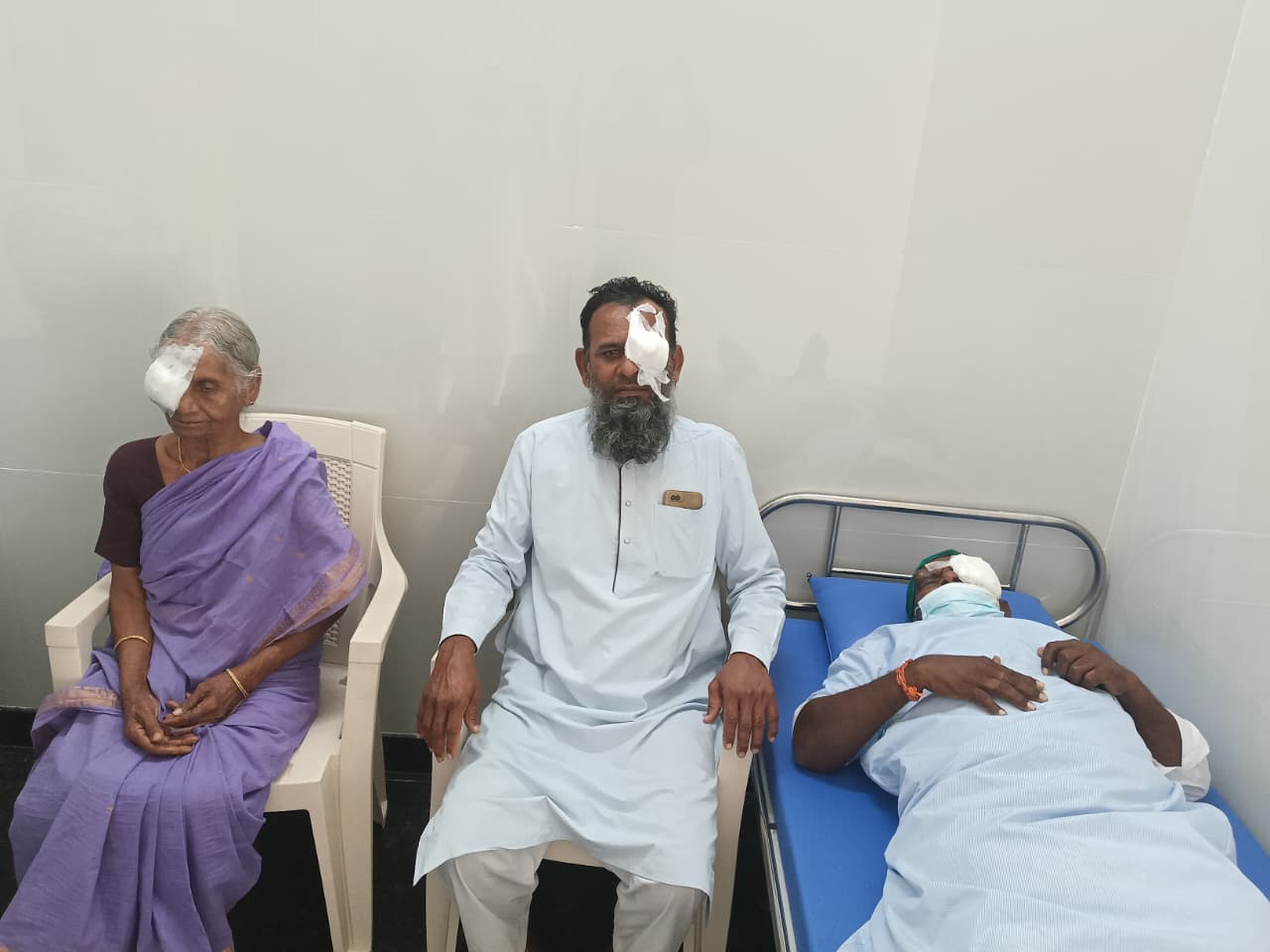 Lions eye hospital started eye surgeries