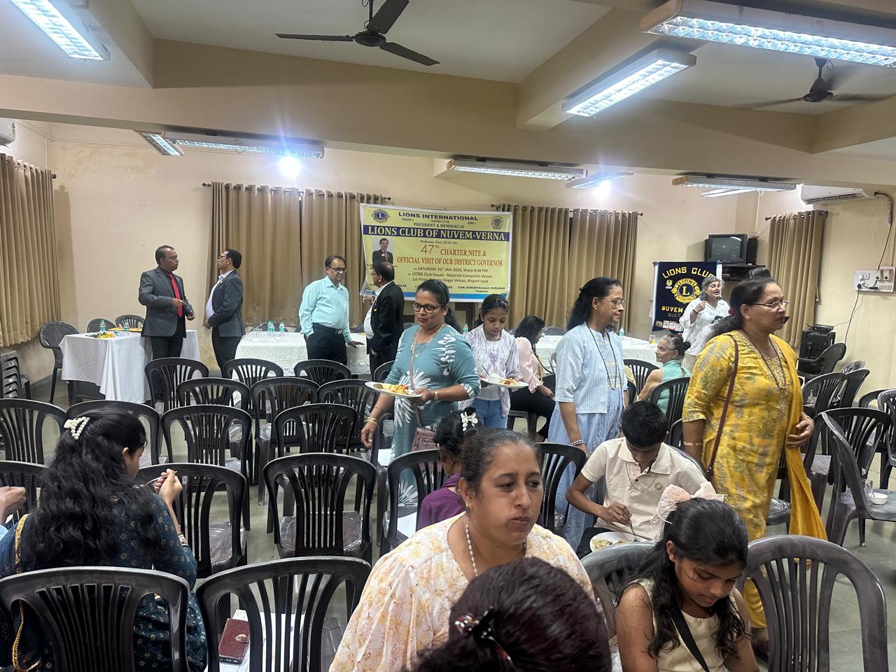 Attended Charter Night of LC Nuvem