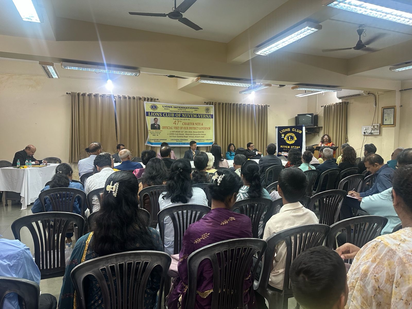 Attended Charter Night of LC Nuvem