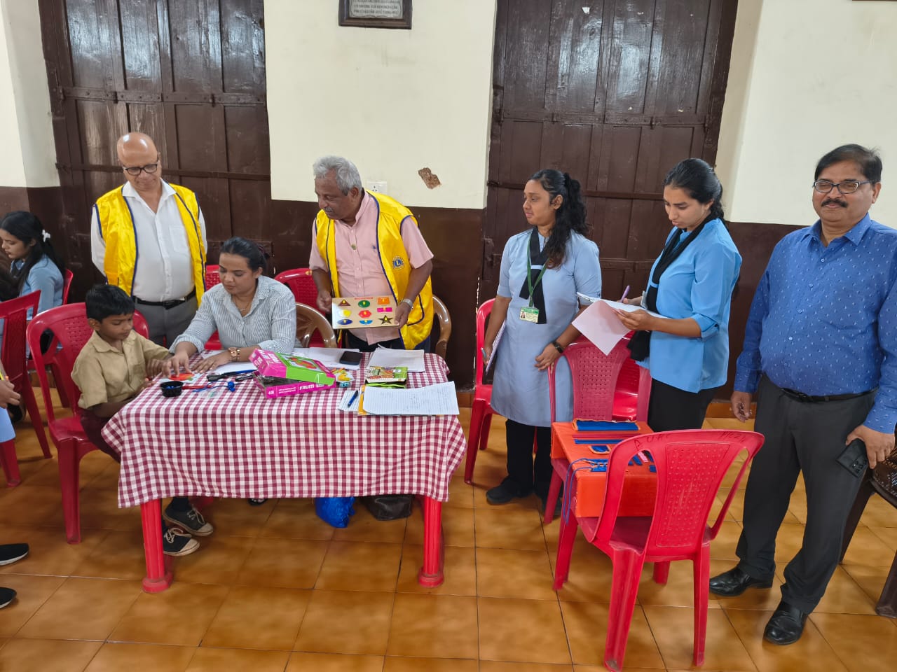 SCREENING PRIMARY STUDENTS REGARDING HEARING, SPEECH,ENT RELATED, SUBJECT UNDERSTANDING ETC. 