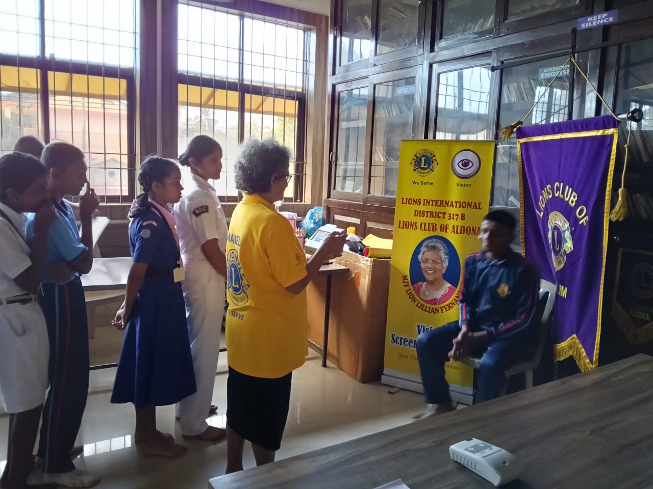 school Vision screening 