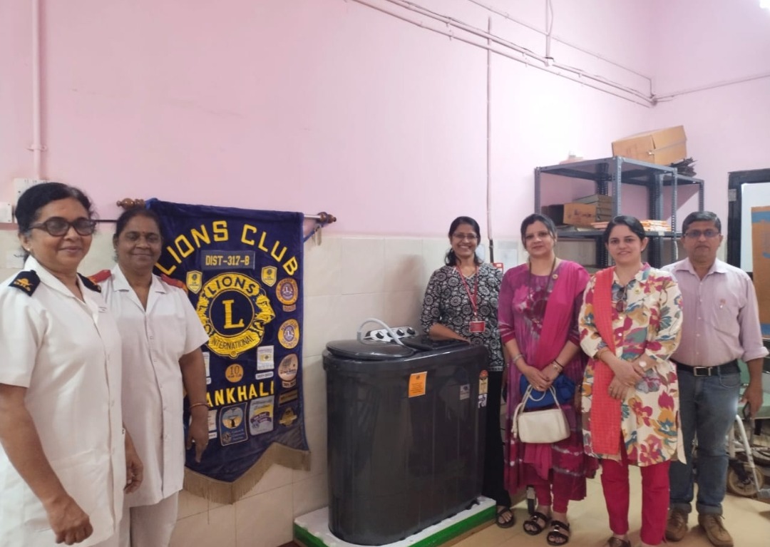 Handing over of Semi Automatic Washing Machine 