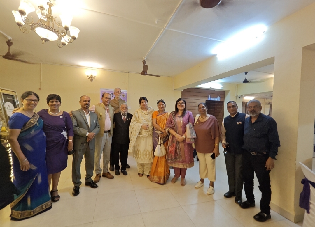 President and Members of Lions Club of Panjim attended the official Visit of DG to Lions Club of Calangute.