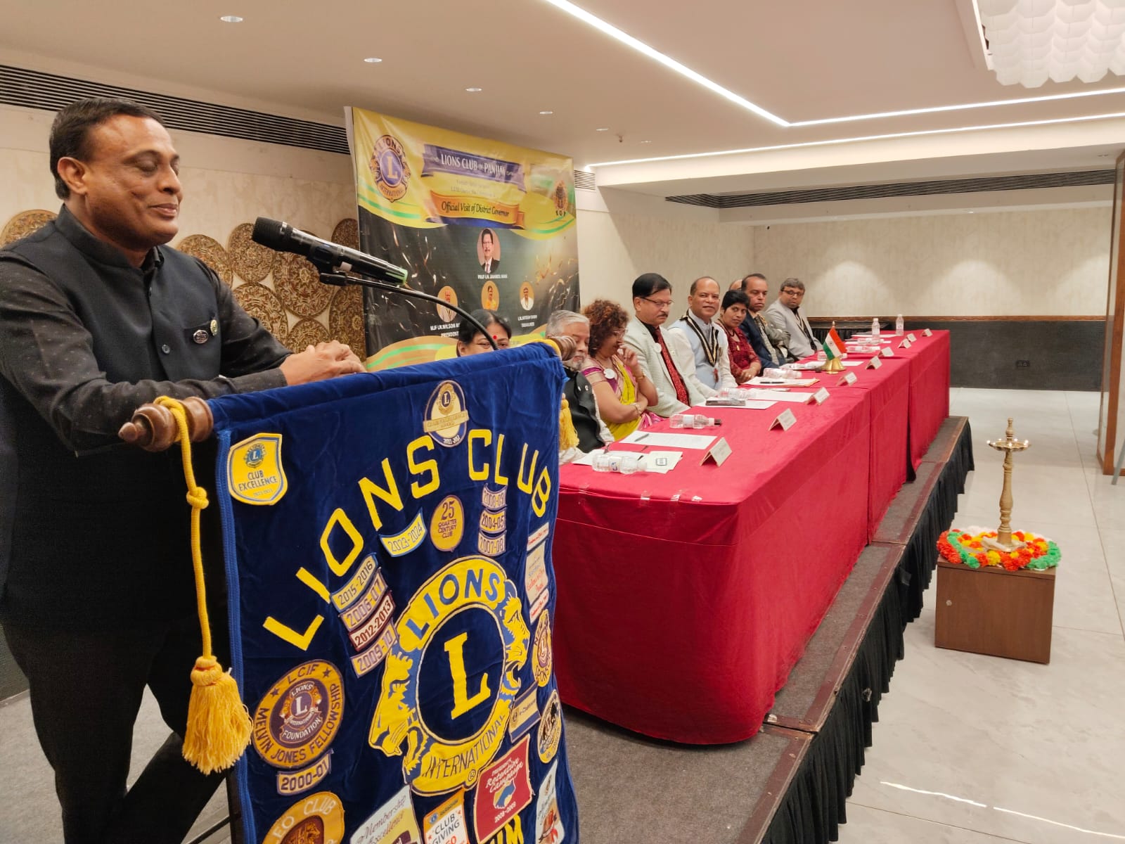 Attended DG Visit To Lions Club of Panjim