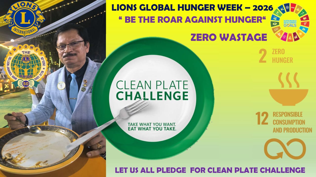 Lions District 317 B Clean Plate Challenge across District 317 B