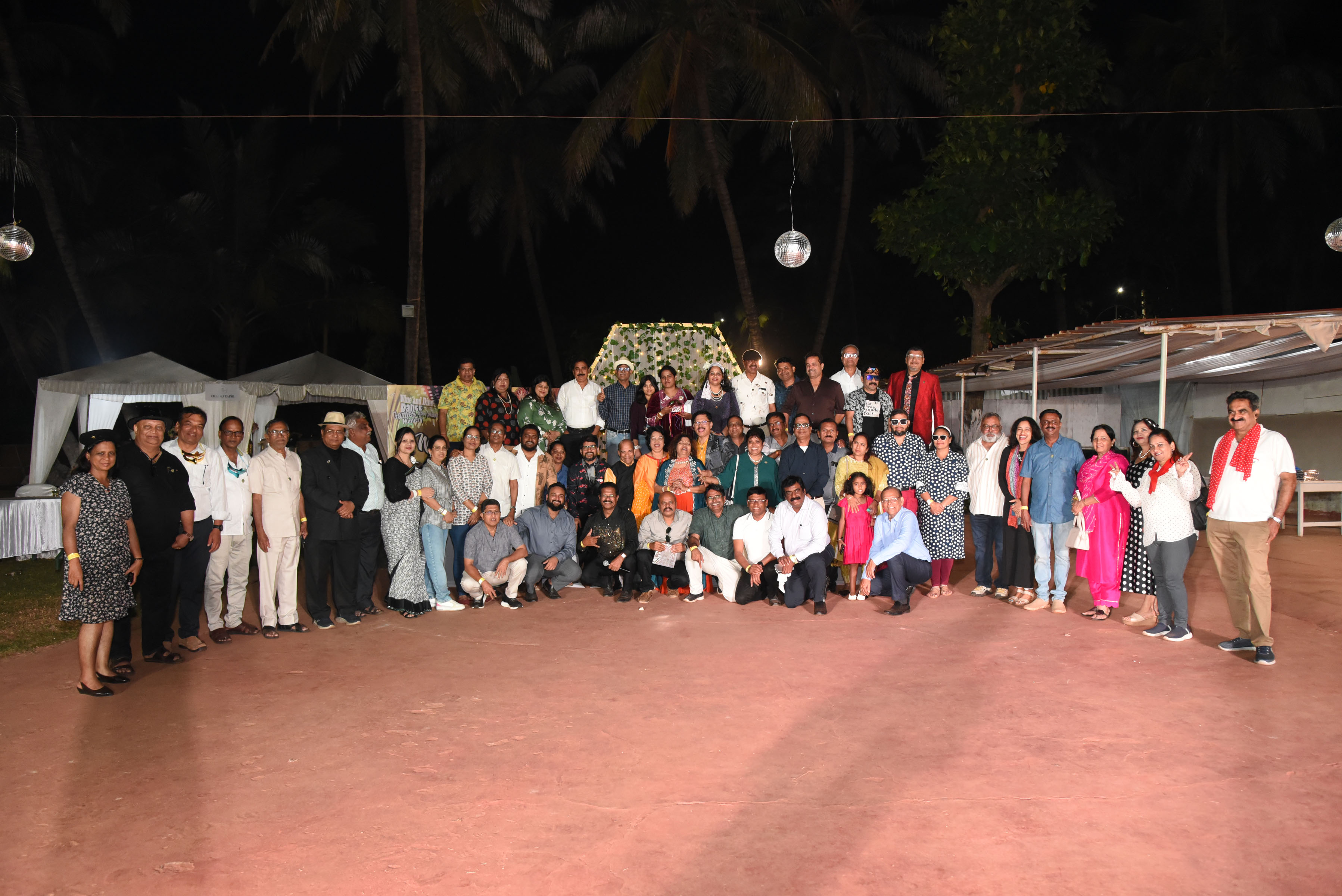 Attended The District  New Years Party at Utorda with the PDG Felicitation Program as showing Duplicate due to Software putting to next date