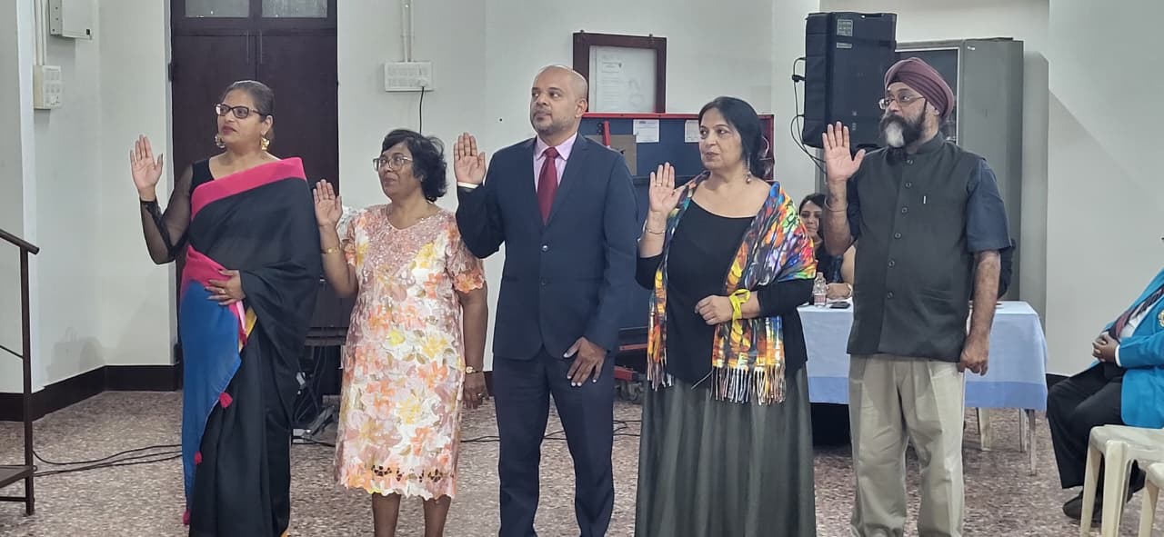 Induction and Installation of 5 new members