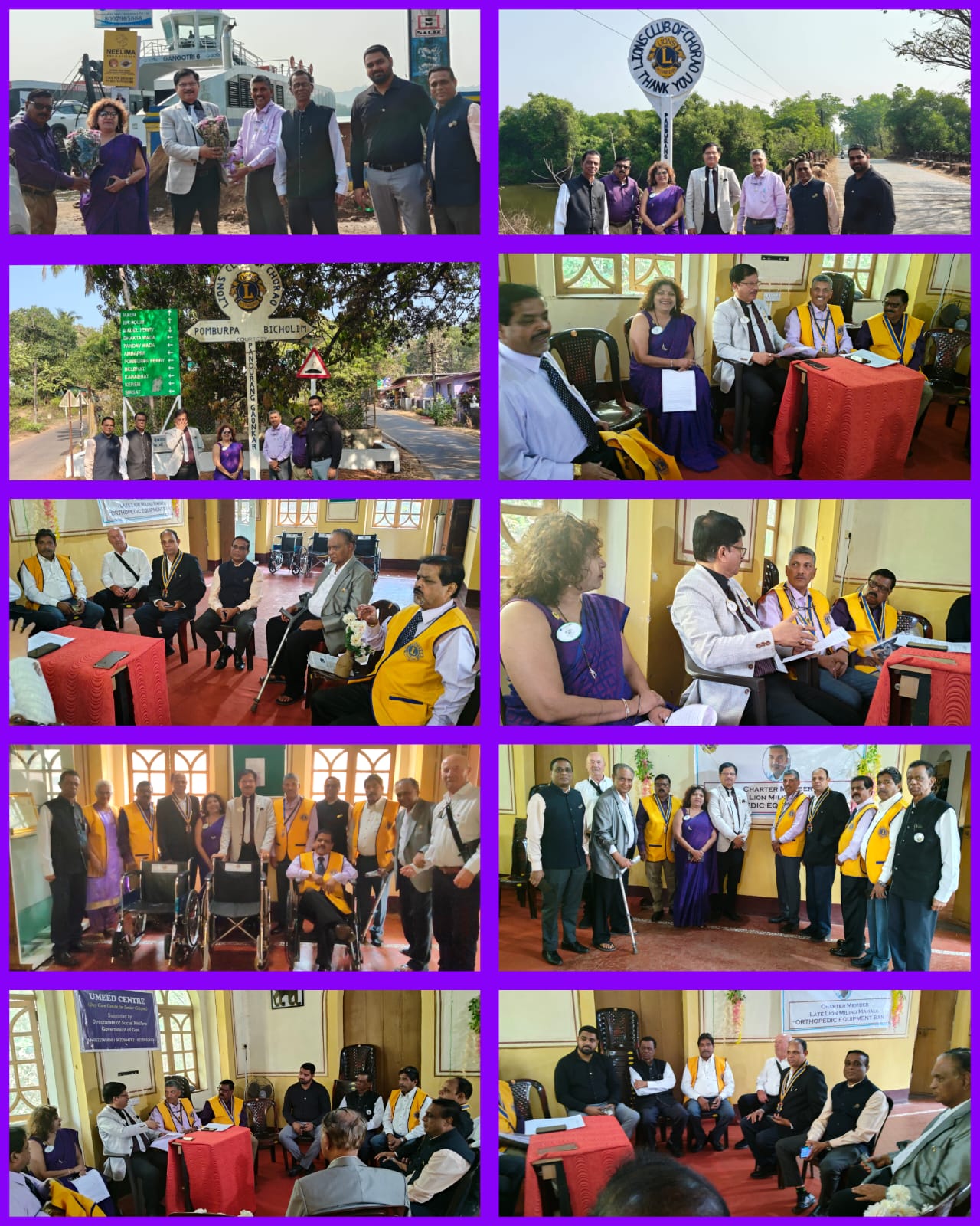 DISTRICT GOVERNOR VISIT 