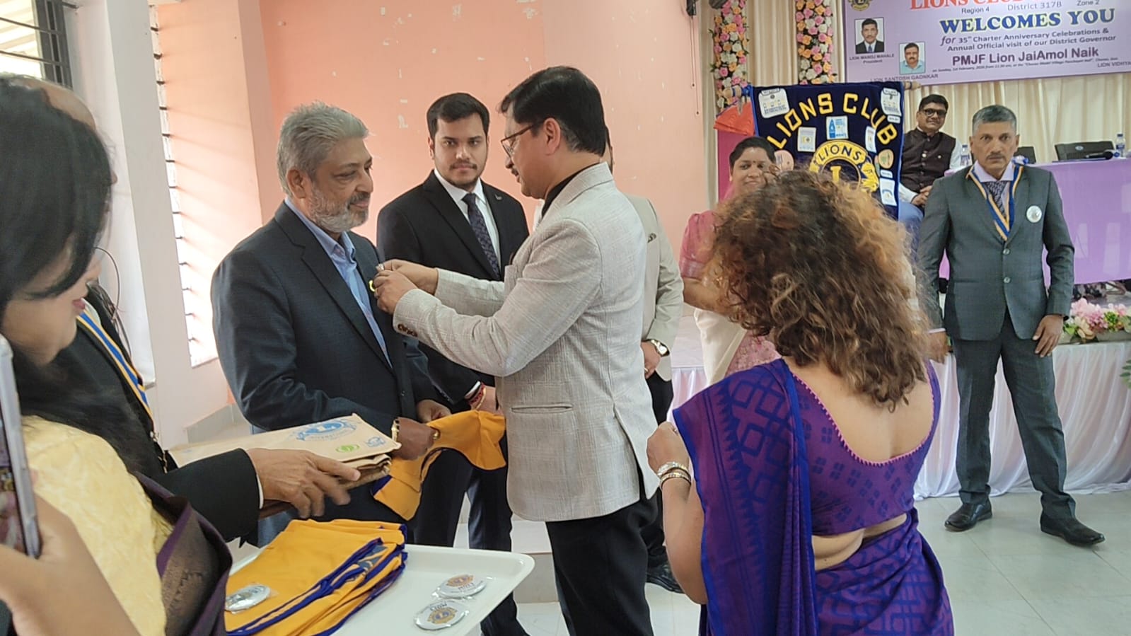 INDUCTION OF THREE (3) NEW MEMBERS