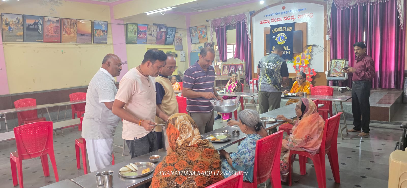 Hunger relief -Annadasoha activity 