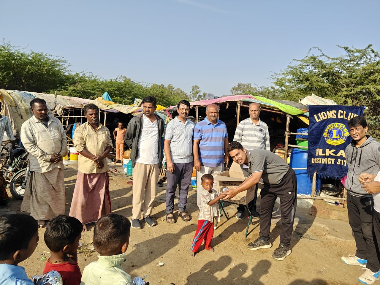 Hunger relief activity 