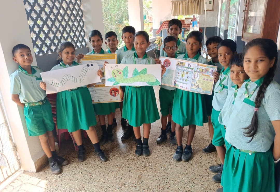 National Deworming Day was observed by Lions Club of Panjim