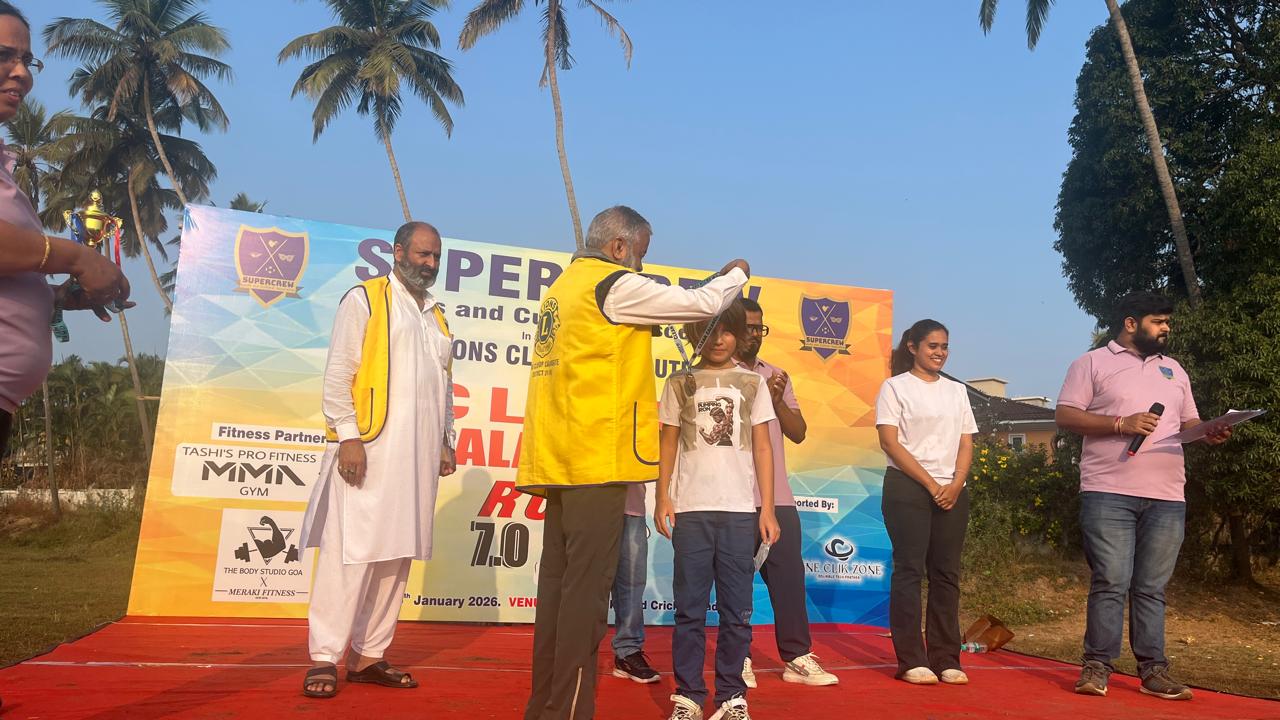 awarness programm annual clean calangute run
