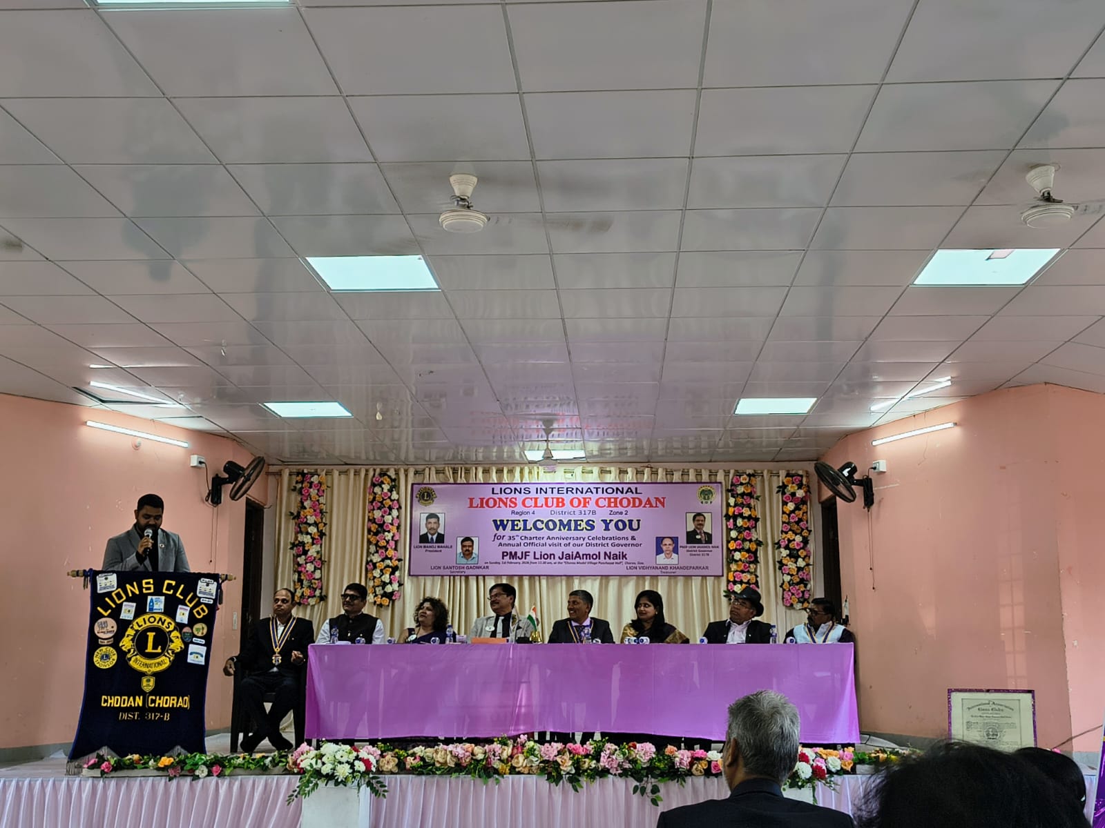 CHARTER NITE LIONS CLUB OF CHODAN