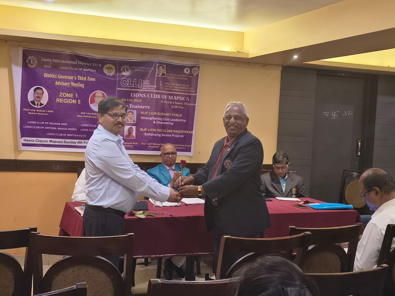 3rd ZONE ADVISORY MEETING & CLUB LION LEADERS INSTITUTE(CLLI)U