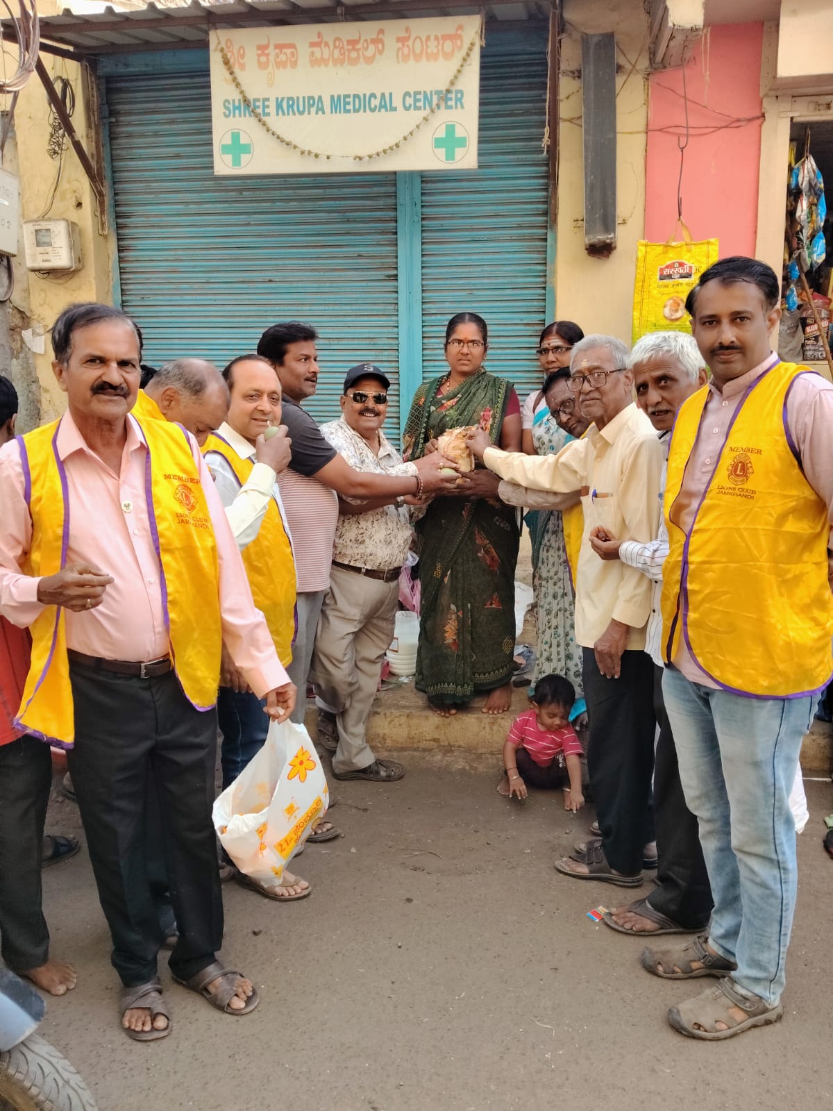 On the occasion of Mahashivarathri LCJ distributed 120 Bilvapathri Saplings were distributed