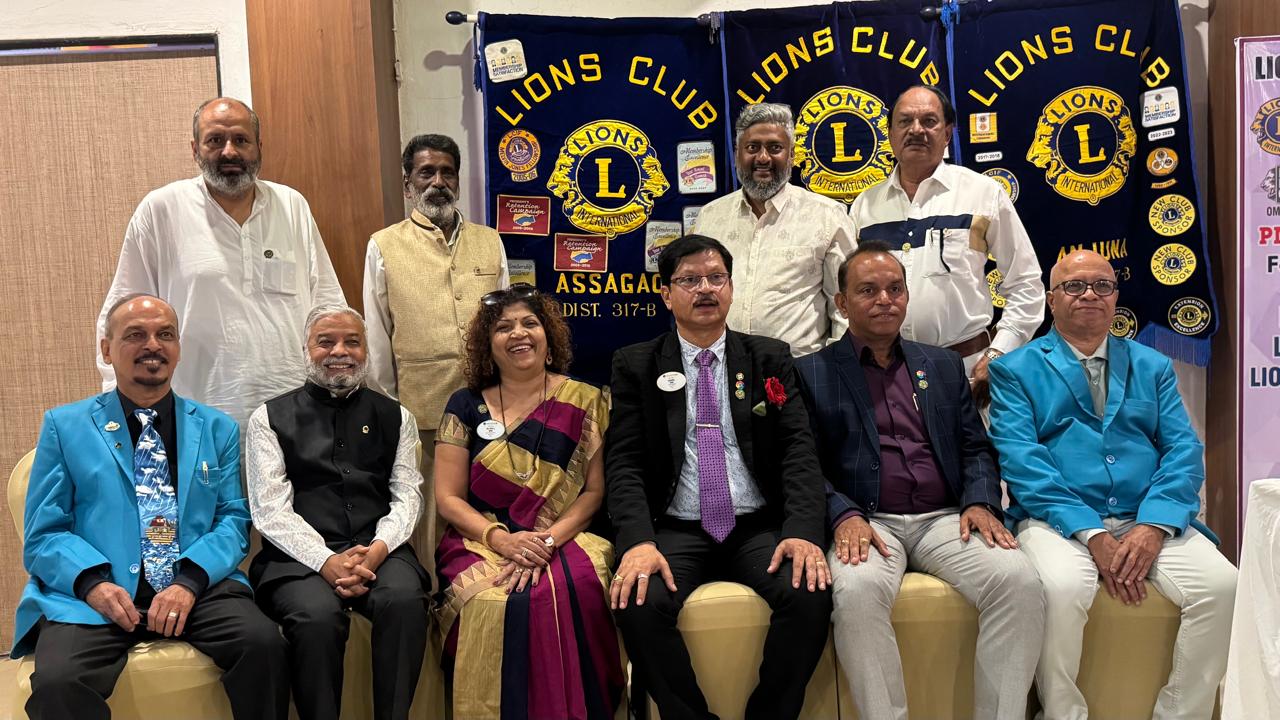lions Club of Assagaon attended the DG visit programme