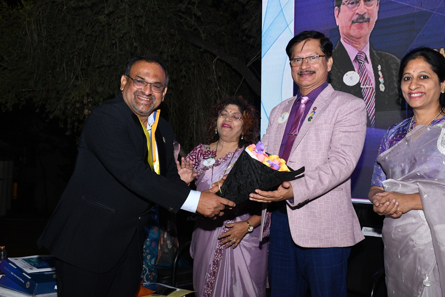 On 7th February 2026, we had the privilege of hosting our District 317-B District Governor PMJF Lion JaiAmol Naik and District Cabinet Secretary PMJF Lion Dr. Kirthi Naik at our Club on the occasion of our 33rd Charter Nite Celebrations, District Governor