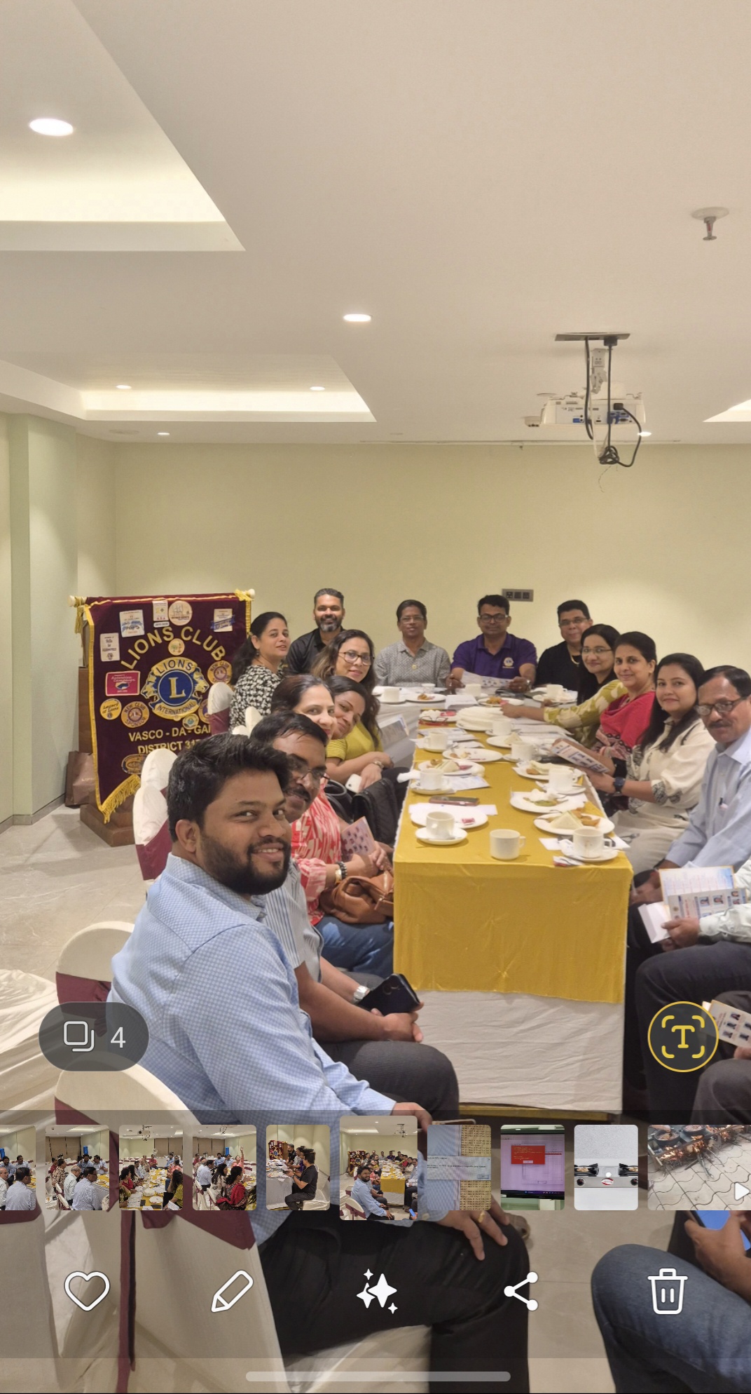 Region Meet pre meeting attended 