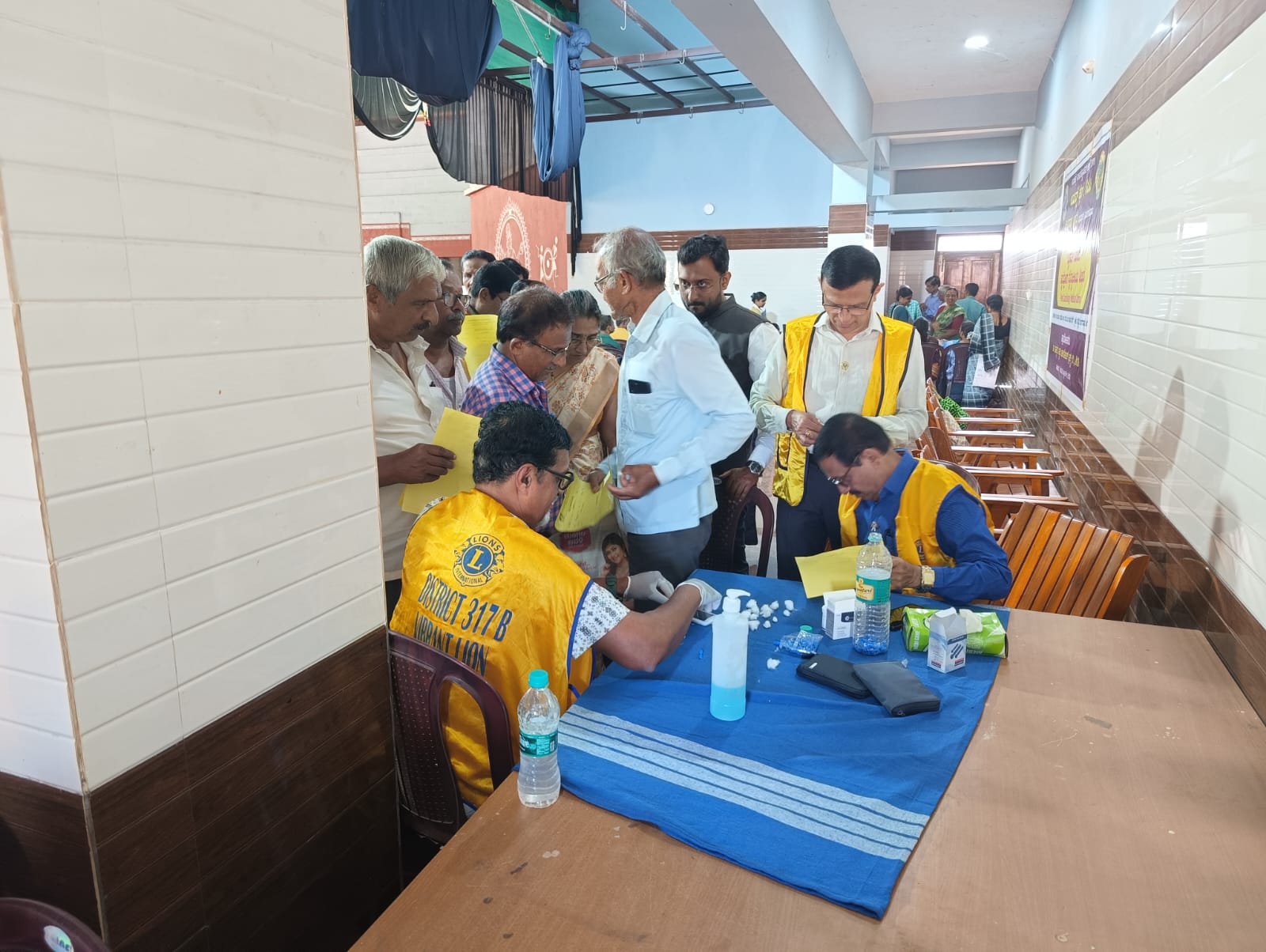 ATTENDED LIONS CLUB OF SIRSI MEGA HELATH CHECK UP CAMP (SPECIALLY FOR HEART)