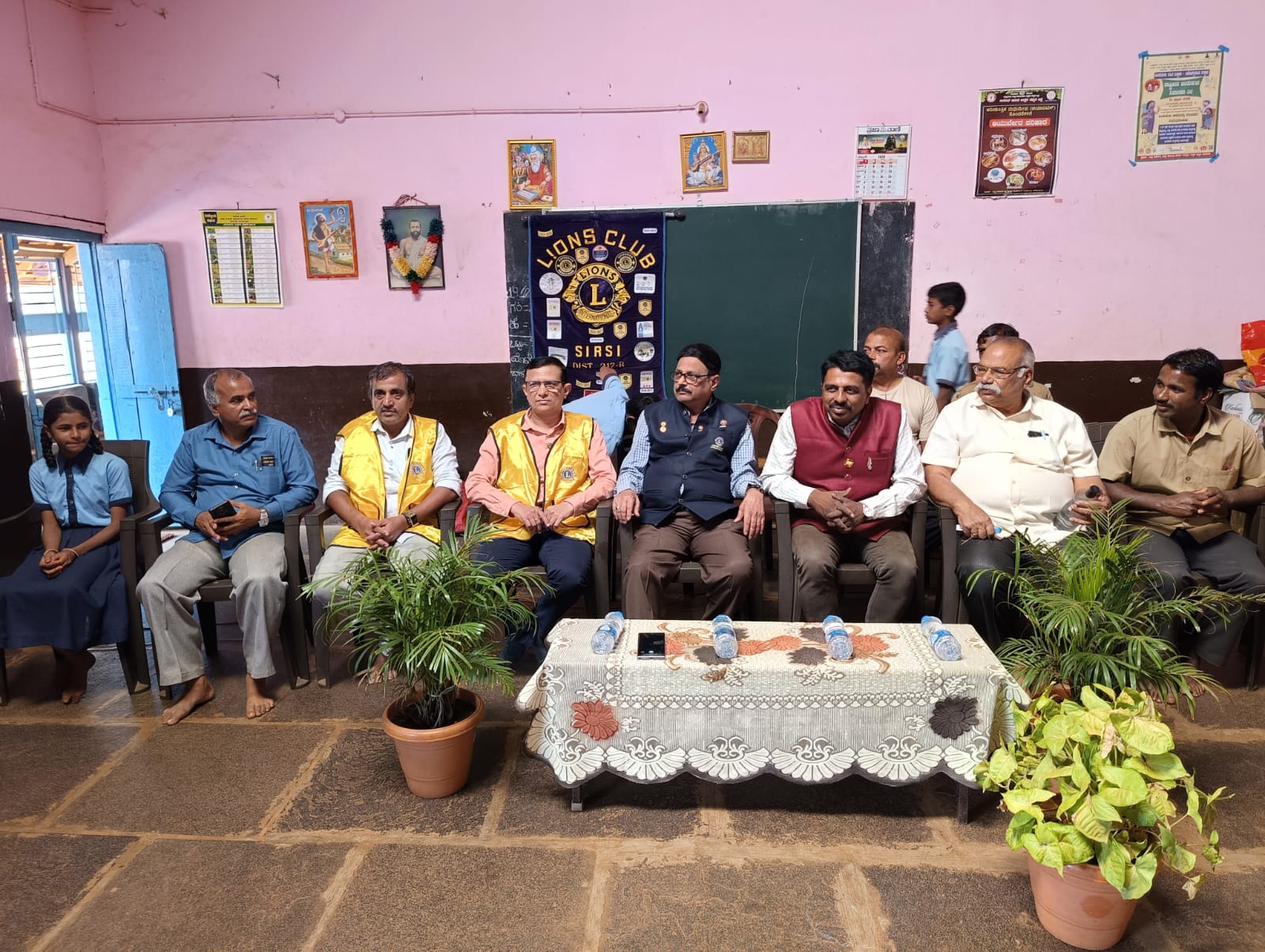 ATTENDED JOINT SERVICE ACTIVITY BY LIONS CLUB SIRSI AND LIONS CLUB HONNAVAR