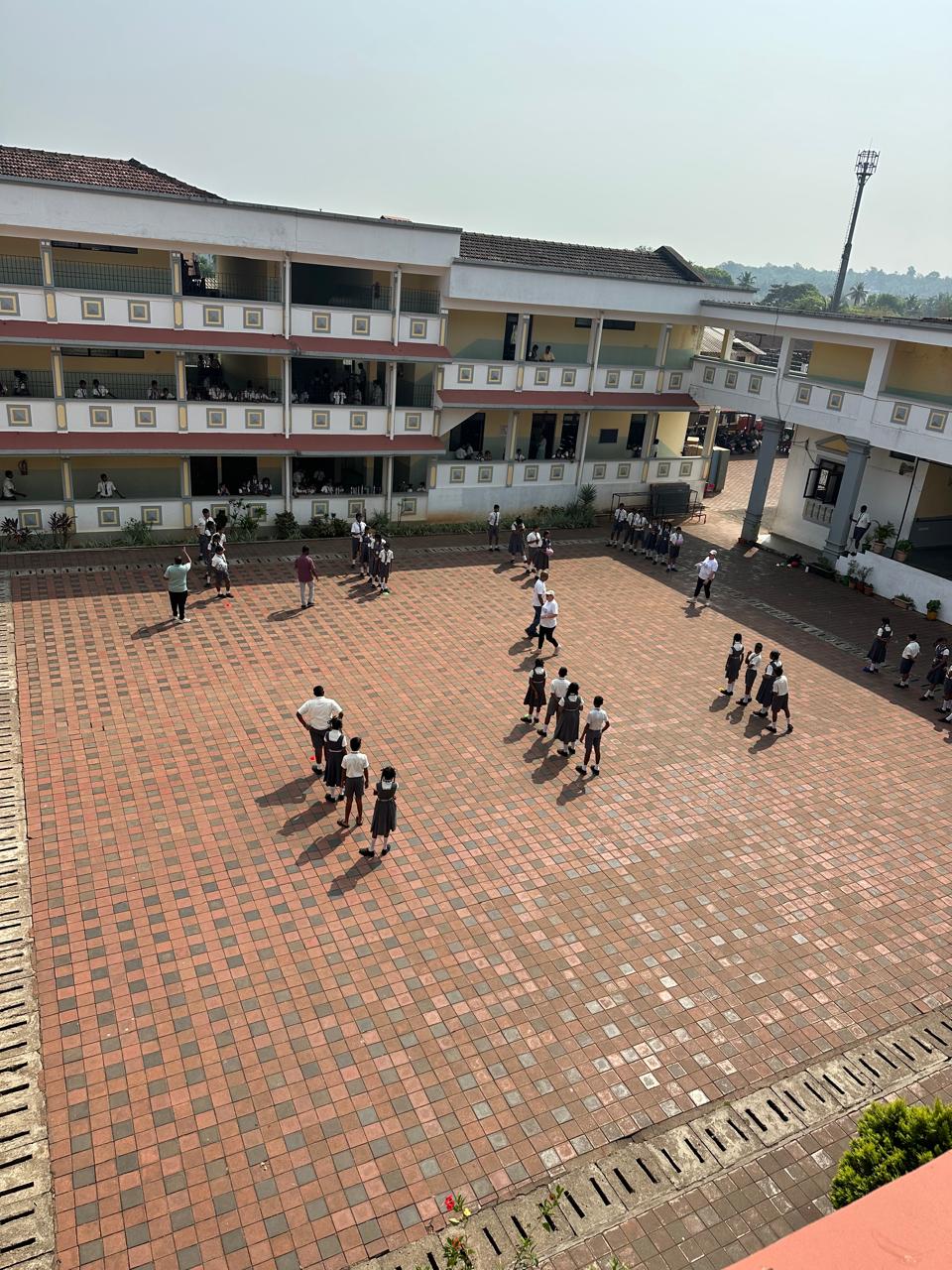 Sports for Development Session for Children of Our Lady of Snow School