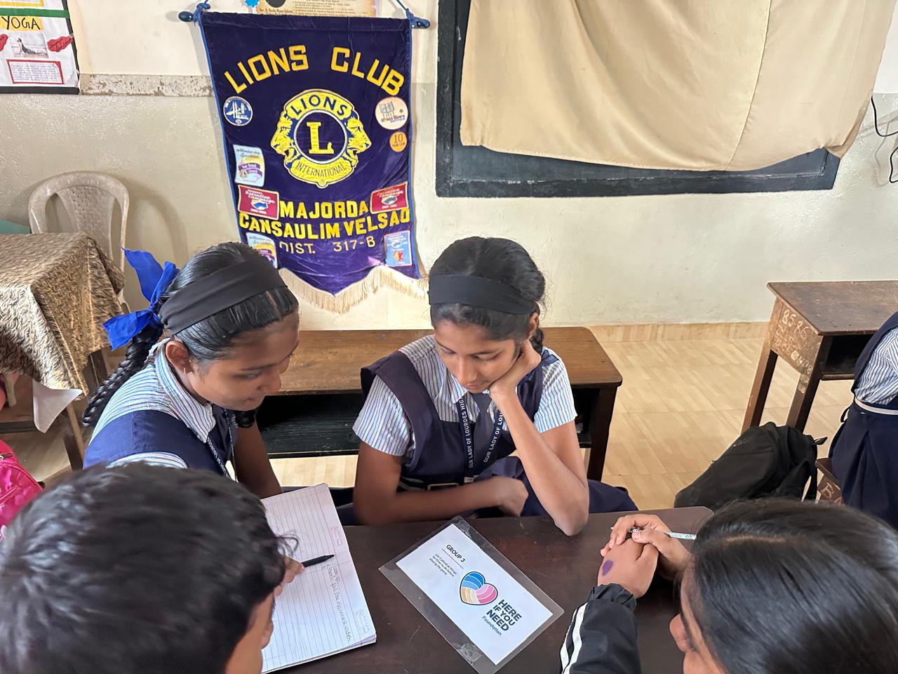 Sports for Development Session for Children of Our Lady of Lourds School