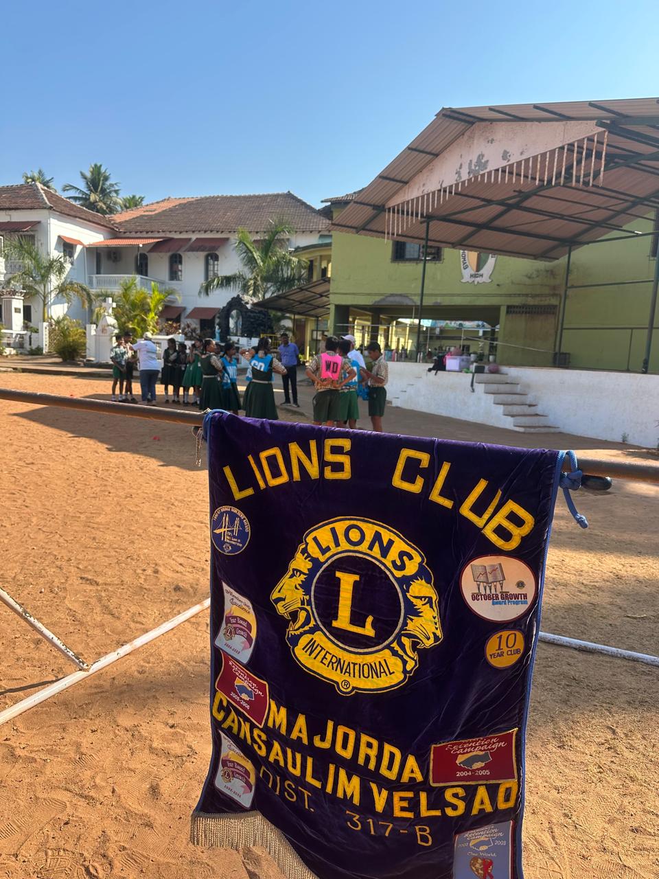 Sports for Development Session for Children of St Thomas school